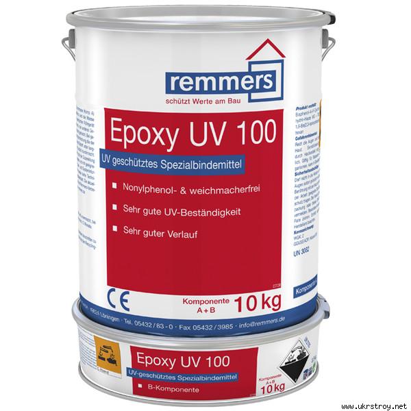 Remmers Epoxy UV 100 - прозрачная эпоксидная смола для декоративных покрытий