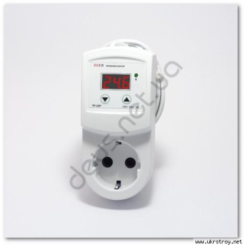Терморегулятор (термореле) цифровой 16А (2,8кВт)