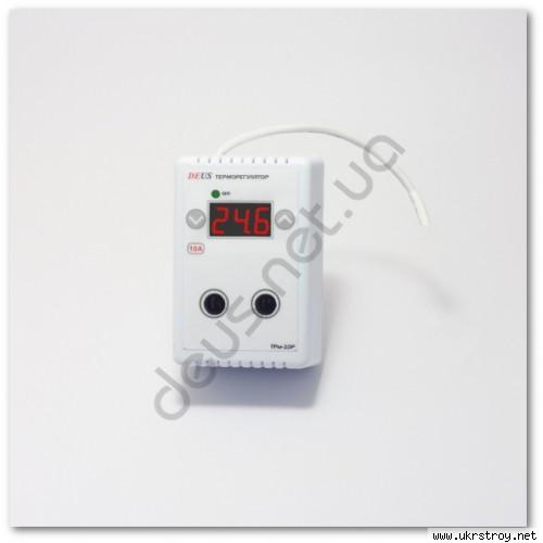 Терморегулятор (термореле) 10А, для обогревателей, ИК панелей.