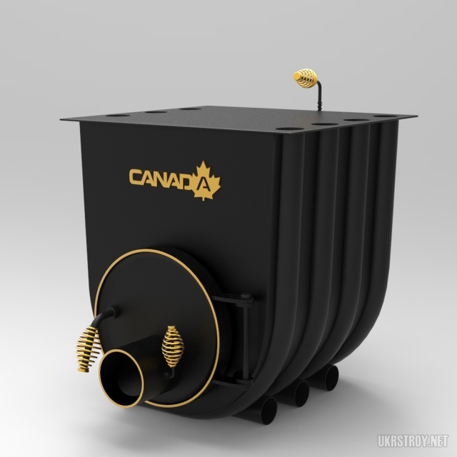Печь калориферная «Canada» с варочной поверхностью «00»