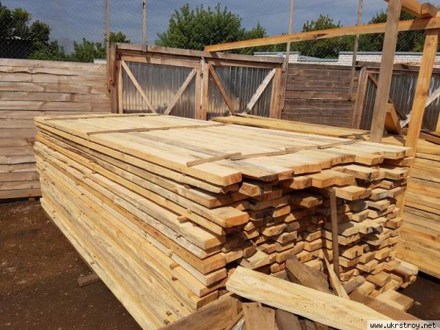 Продажа деревянного бруса, рейки, шалёвки от 3 до 6 метров в Харькове
