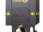 Печь Канада с теплоаккумулятором и защитным кожухом Киев