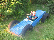 Машинка на детскую площадку своими руками (40 фото)
