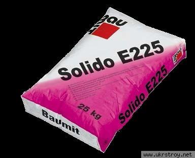 Цементная стяжка Solido (Estrich )E225 .