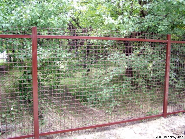Забор из сетки рифленной., Киев