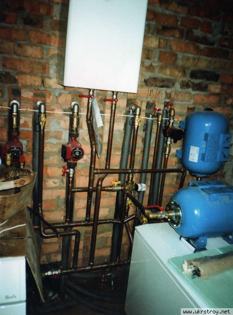 Монтаж систем отопления и водоснабжения, Киев