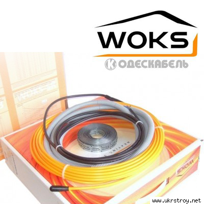 Тепла підлога WOKS (0,9 – 1,1кв.м) 8,5м-135Вт