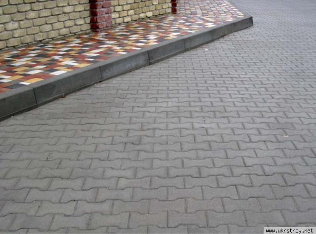 Укладка тротуарной плитки, Киев