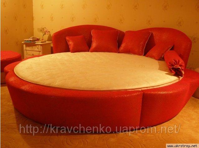 Круглая кровать Розанна. Круглая кровать под заказ, Киев