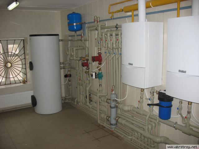 Монтаж систем отопления, водоснабжения, канализаци, Киев