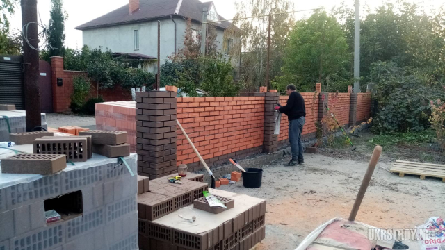 Построить забор цена Киев