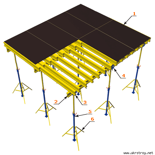 Комплектующие для опалубки.