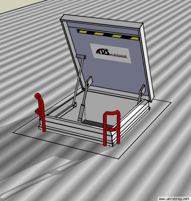 Выход на кровлю. Подпорка для люка. Стопор для люка. Противовес для открытия люка. ГАЗ упор для люка.