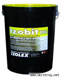 Гидроизоляционная битумно-каучуковая мастика «Izobit DK» (Изобит ДК)