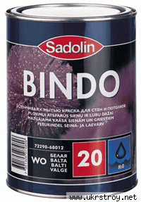 краска Sadolin Bindo 20 10L