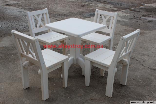 Столы, стулья деревянные
