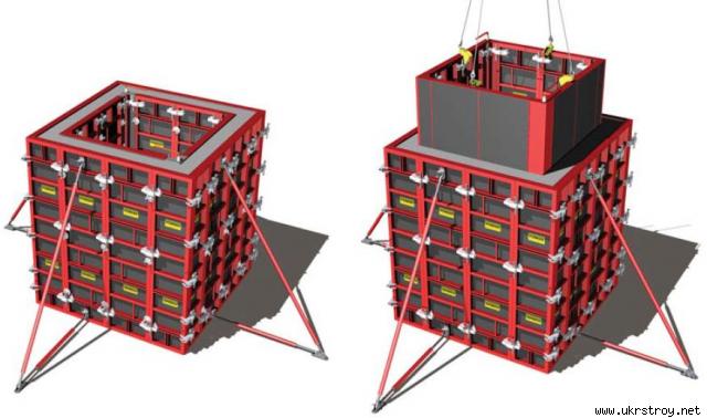лифтовая шахта опалубка Робуд