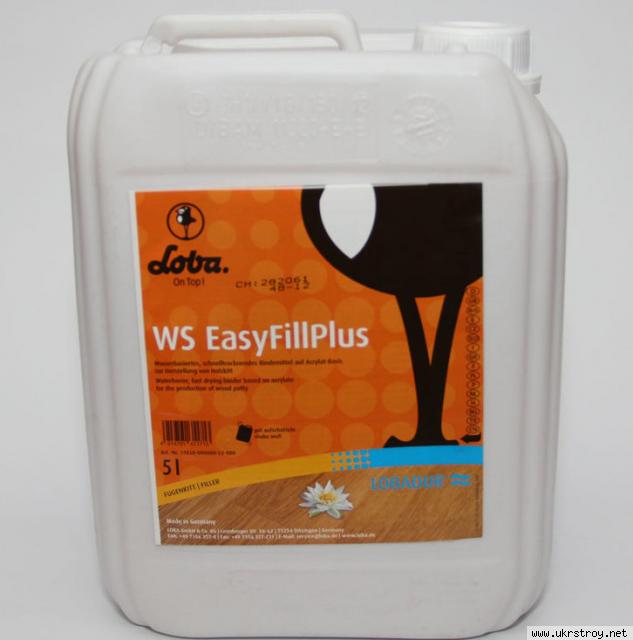 LOBADUR WS EasyFillPlus – паркетная шпаклевка на водной основе