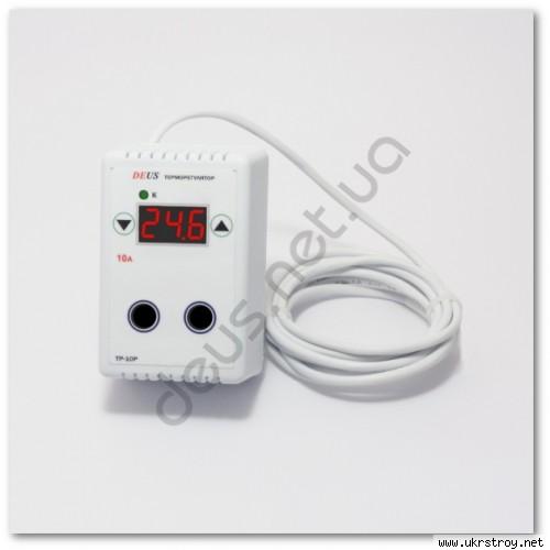 Терморегулятор электронный (цифровой) (10А|2,2кВт) точность 0,1 градус