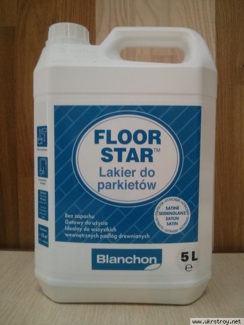 Лак для полов Blanchon Floor Star (Франция) 5л 100% полиуретановий