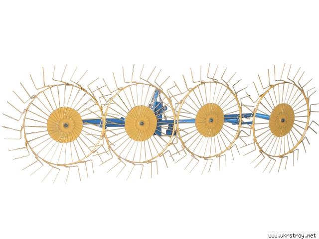 Грабли ворошилки ( солнышко ) 4-х колесные к мотоблоку