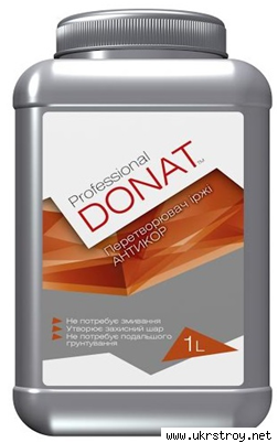 Преобразователь ржавчины Donat Rust, Donat Professional 1л, 5 л. Антикор