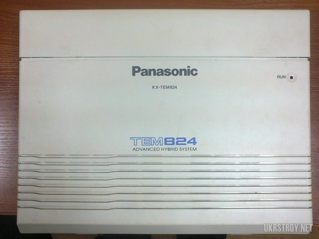 Panasonic KX-TEM824UA, аналоговая атс, конфигурация: 6 внешних/16 внутренних портов
