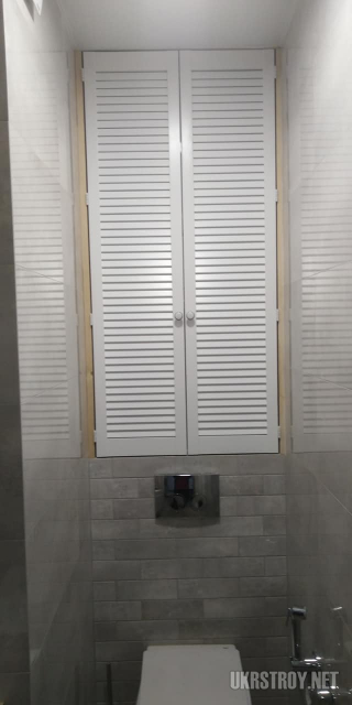 шкаф в туалет
