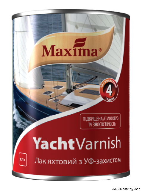 Лак яхтный TM «Maxima»