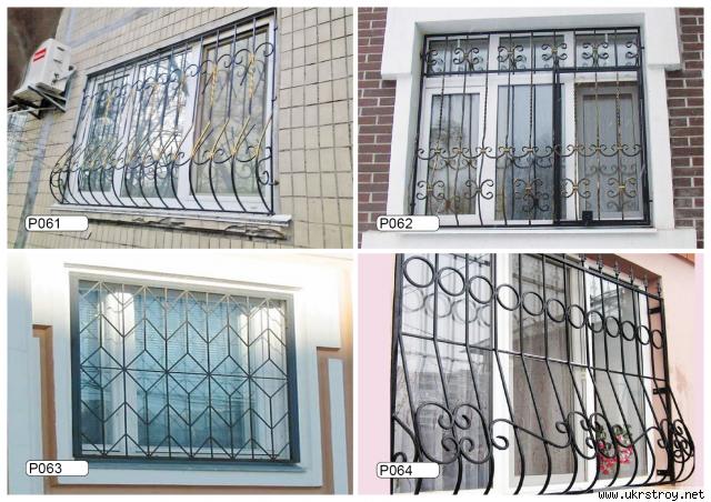 Решетки на окна металлические сварные