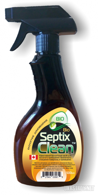 Биопрепарат Bio Septix Clean для уборки помещений и поверхностей