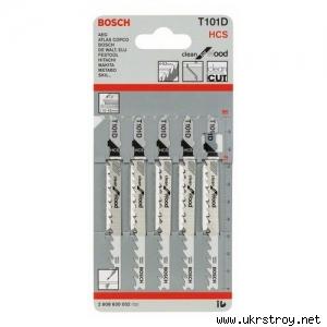 Пилочки для лобзика Bosch T101D, ( по дереву), оптом, розницу, Киев