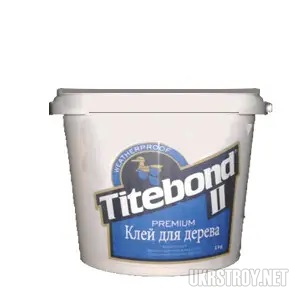 Клей столярний водостійкий Titebond® II Premium D3, банка 1 кг