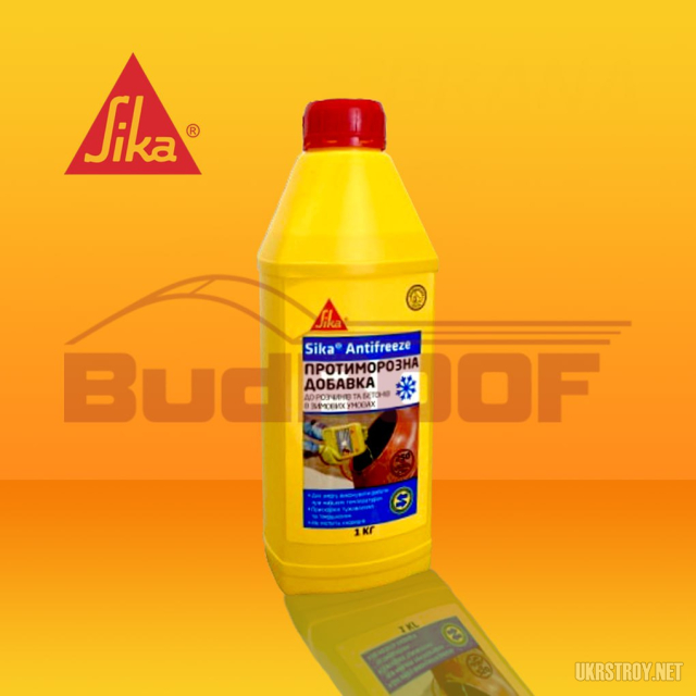 Sika® Antifreeze Протиморозна добавка для бетону і розчину, 1кг