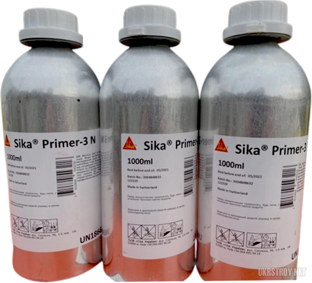 Sika Primer-3 N, епоксидна грунтовка на основі розчинників, 1000 ml