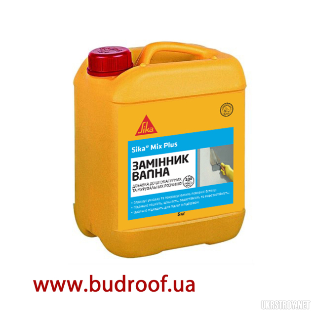 Sika® Mix Plus стабілізуюча добавка для бетону, 5кг