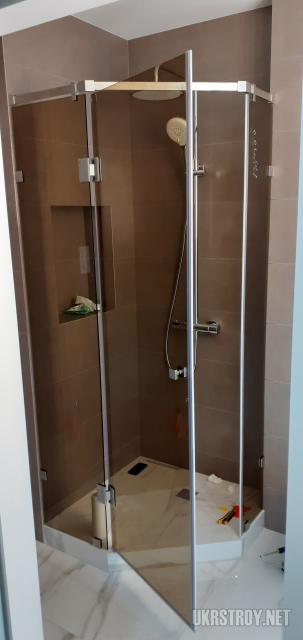 душові перегородки, душові кабіни