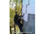 Герметизация стыков, утепление, покраска фасадов Киев
