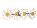 Грабли ворошилки ( солнышко ) 4-х колесные к мотоблоку Полтава