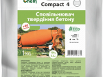 Замедлитель схватывания гипса и бетона Compact-4 Киев