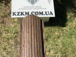 Штакетник усиленный, Евроштакетник из профнастила, металлический под дерево орех с сучком. Киев
