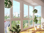Балконы и балконные блоки Rehau, STEKO и другие Киев