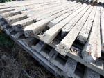 Столбики столбы виноградные бетонные для забора бу, рабица казачка Киев