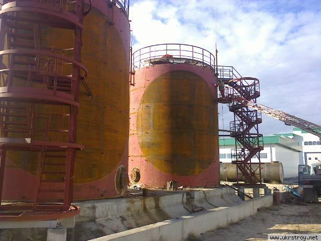 Резервуар стальной вертикальный 400м3, Киев Резервуар стальной вертикальный 400м3, Киев