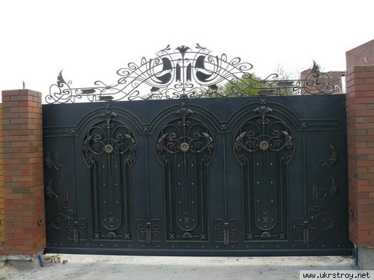 Ворота кованые, Днепропетровск