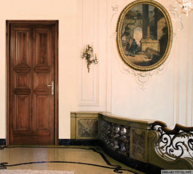 Межкомнатные двери из цельного дерева mantegna