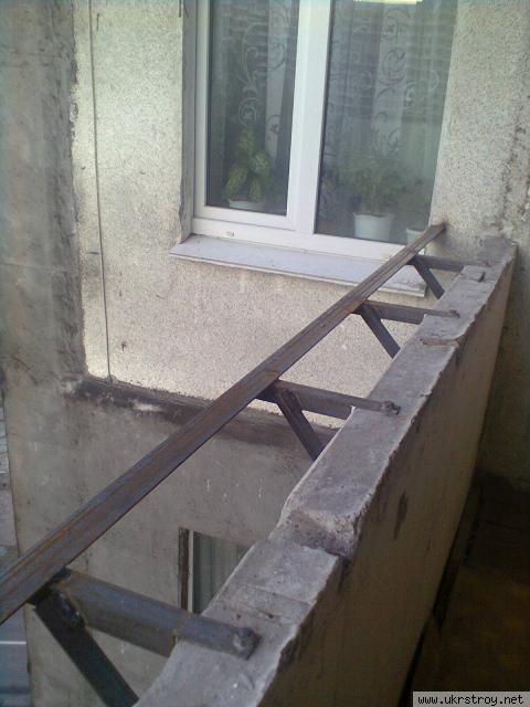 Вынос балкона., Киев
