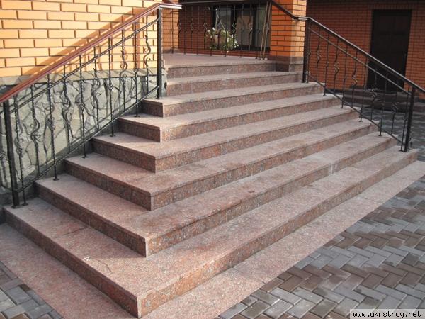 Лестницы гранитные, Київ