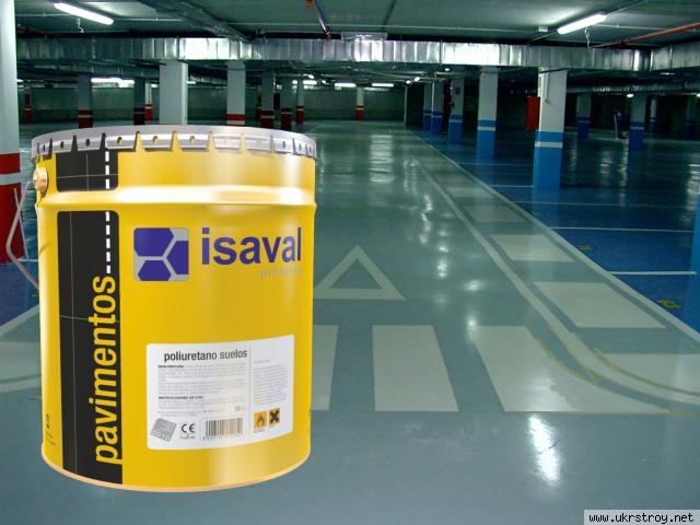 Краска для бетонных полов Isaval Дуэполь 4 л