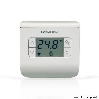 Термостат комнатный электронный СН110 (белый)